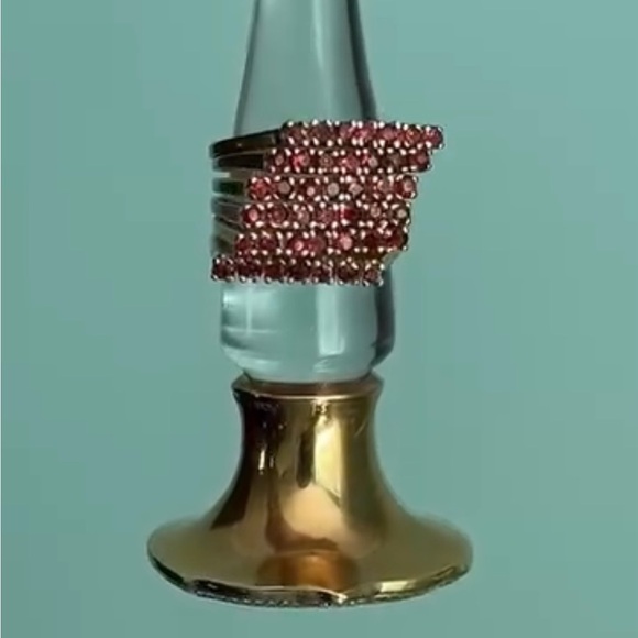 14k Gold and Garnet Rings - set of 3 - Picture 2 of 12